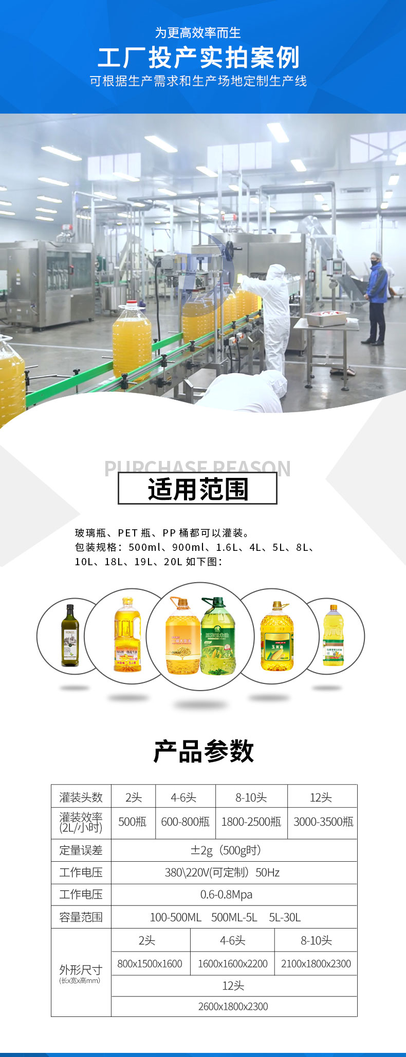 全自動六頭食用油灌裝機