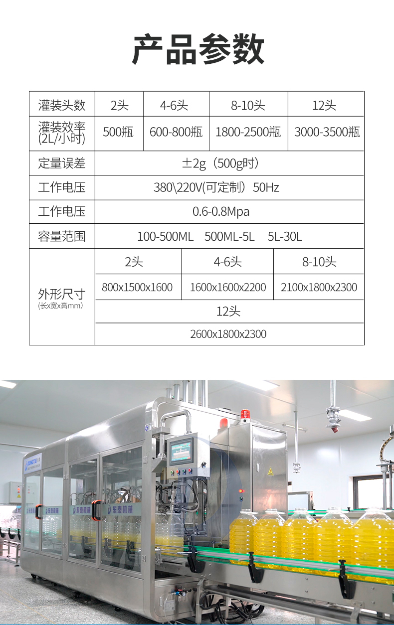 山東東泰機械帶你了解食用油灌裝機
